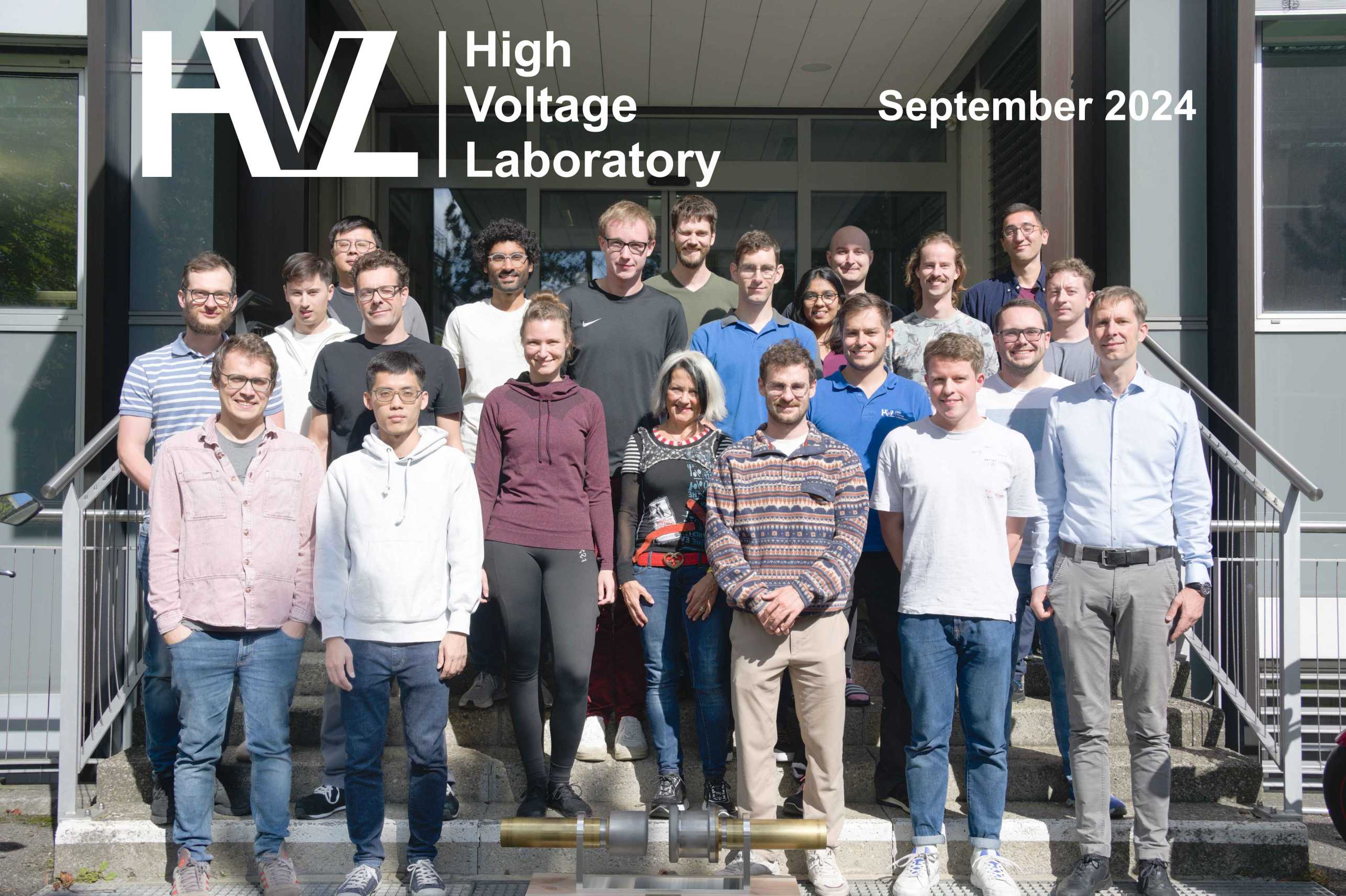 Enlarged view: High Voltage Laboratory Team, September 2024